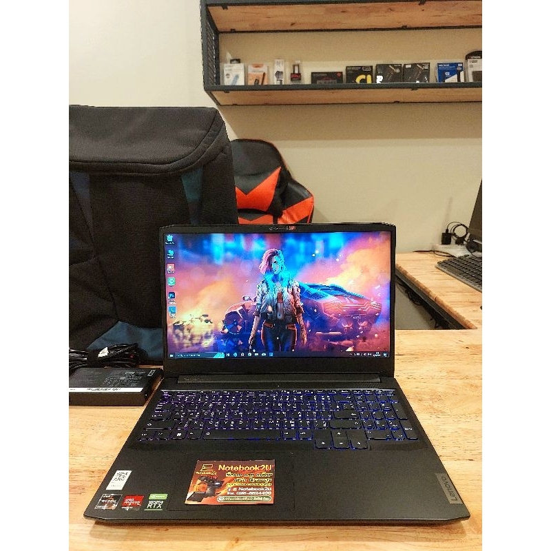 Lenovo Gaming3-82K201YETA R5-5600H RTX3050Ti RAM8GB SSD512GB