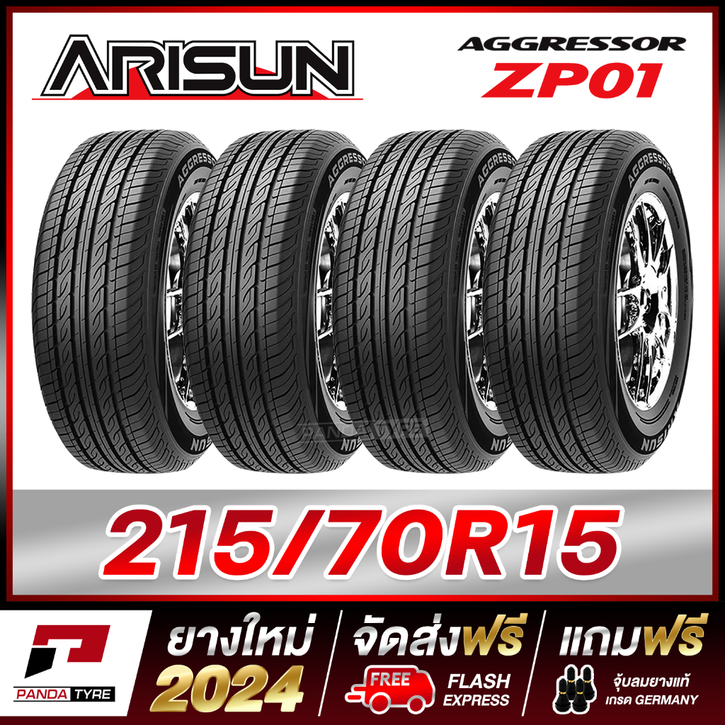 ARISUN 215/70R15 ยางรถยนต์ขอบ15 รุ่น ZP01 x 4 เส้น (ยางใหม่ผลิตปี 2024)