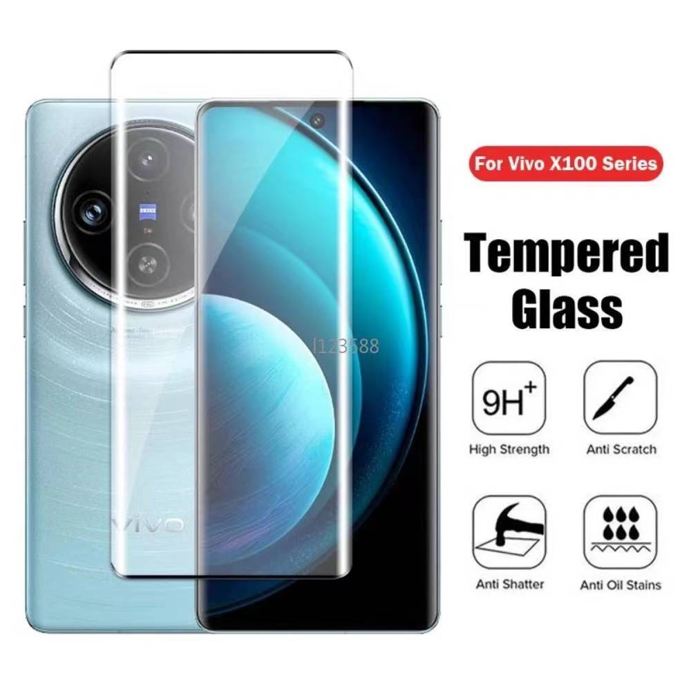 Vivo Y03/X100 5Gตรงรุ่น(พร้อมส่งในไทย)ฟิล์มกระจกเต็มจอVivo X100/Vivo X100 Pro