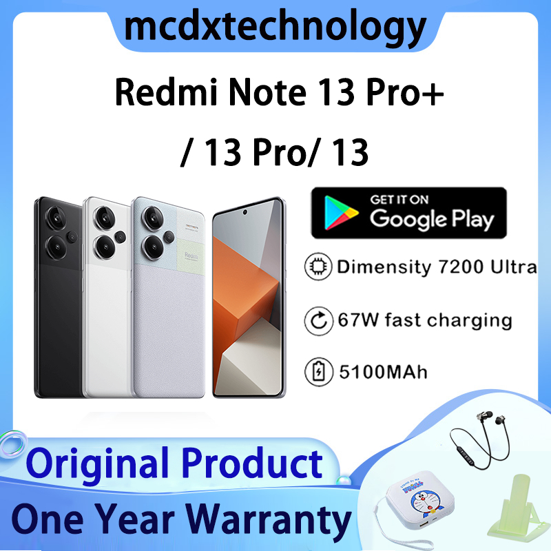 Xiaomi Redmi Note 13 Pro+ Dimensity 7200 Ultra / Redmi Note 13 Pro Snapdragon 7s Gen 2 / Redmi Note 13 Dimensity 6080