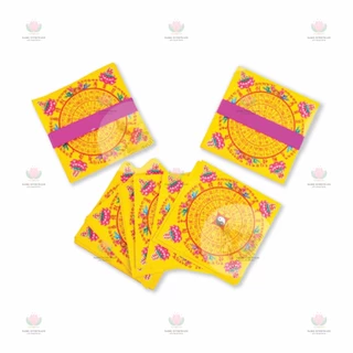 ใบเบิกทาง 6 สี (ฮวงแซจี้) 6 บาท