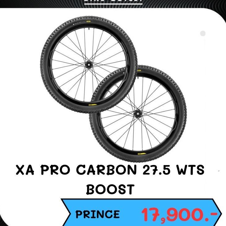 ล้อจักรยานเสือภูเขา Mavic รุ่น XA Pro Carbon 27.5 WTS Boost