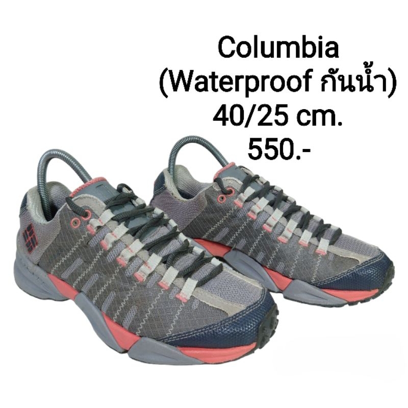 รองเท้ามือสอง Columbia 40/25 cm. (Waterproof กันน้ำ)