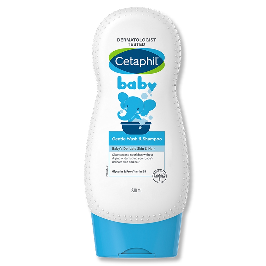 เซตาฟิล เบบี้ เจนเทิล วอช+แชมพู ขนาด 230 มล. CETAPHIL BABY GENTLE WASH & SHAMPOO 230 ml