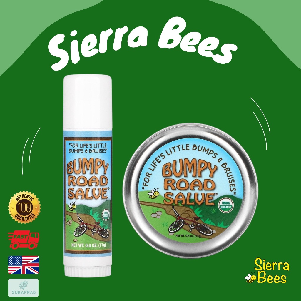 พร้อมส่ง Sierra Bees Bumpy Road Salve ยาแก้ฟกช้ำ แบรนดังระดับโลก