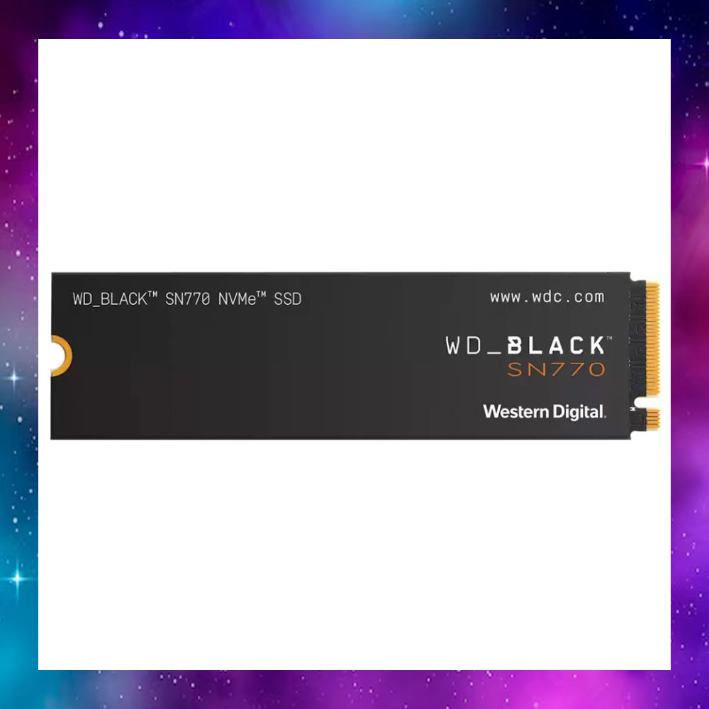 1 TB SSD (เอสเอสดี) WD BLACK SN770 - PCIe 4x4/NVMe M.2 2280 ใช้งานปกติ
