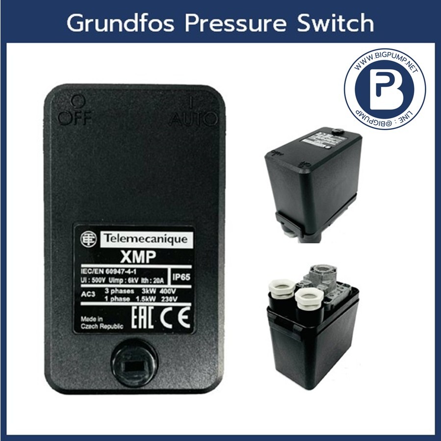 Grundfos Pressure Switch อะไหล่สำหรับรุ่น CMB-PT, CH-PT