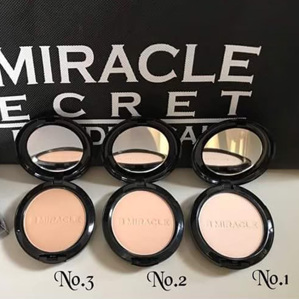 แป้งพัฟบีมิราเคิล แป้งหน้าเนียน เกาหลี B Miracle. สูตรกันน้ำ กันแดด