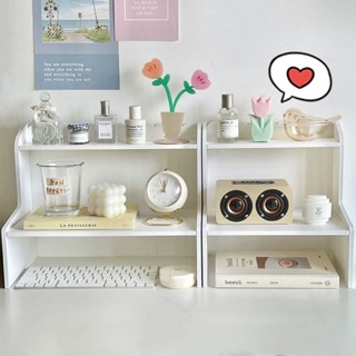 ชั้นวางของ ชั้นวางเครื่องสําอาง 2 ชั้น เก็บของจุกจิก เครื่อง…