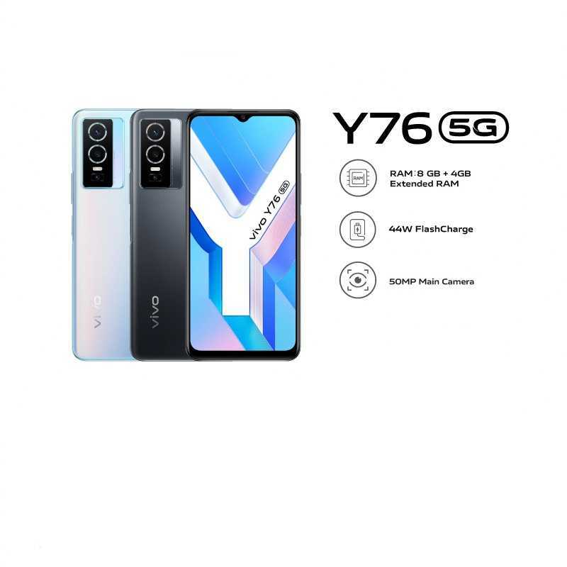 Vivo Y76 (8+128GB) (5G) เครื่องรับประกันศูนย์ไทย 1 ปี