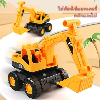 รถบรรทุก รถก่อสร้าง รถเกรด รถขนทราย ของเล่น Tuck ยานพาหนะขับเคลื่อน รถปราบดิน ของเล่นรถขุด วันเด็ก