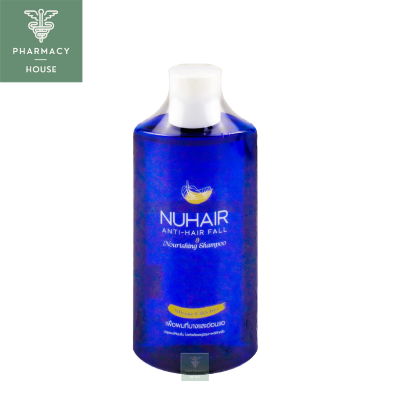 Nuhair anti-hair fall&nourishing shampoo 200 ml. แชมพูสระผม