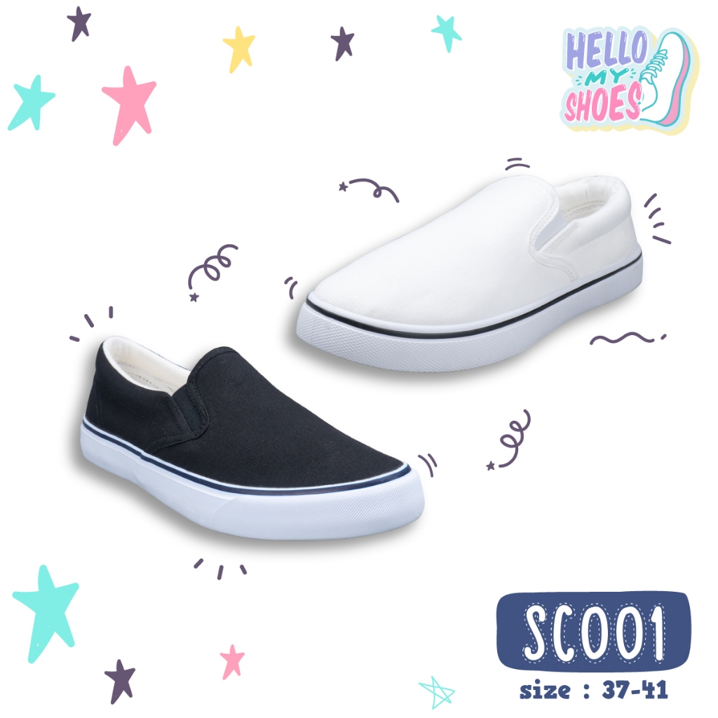 รองเท้าสลิปออน SLIP ON  *อ่านรายละเอียดก่อนสั่งซือ สินค้าตรงปก จัดส่งไว แท้100%