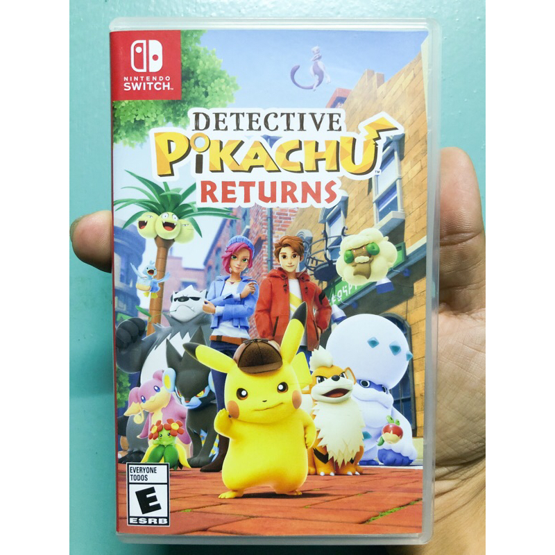 แผ่นเกมส์ Nintendo Switch : Detective Pikachu Returns (มือ2) (มือสอง)