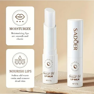 SADOER Coconut Dilnurishing Lip Balm ลิปบาล์มมะพร้าว2.7 g.