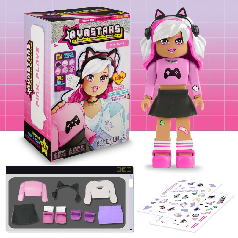 (ของแท้100%) My Avastars Fashion Doll - Pink_Playz