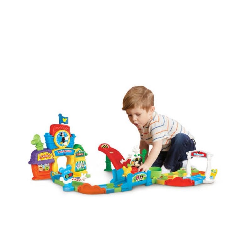 VTech Go! Go! Smart Wheels Disney Mickey Mouse ChooChoo Express Playset