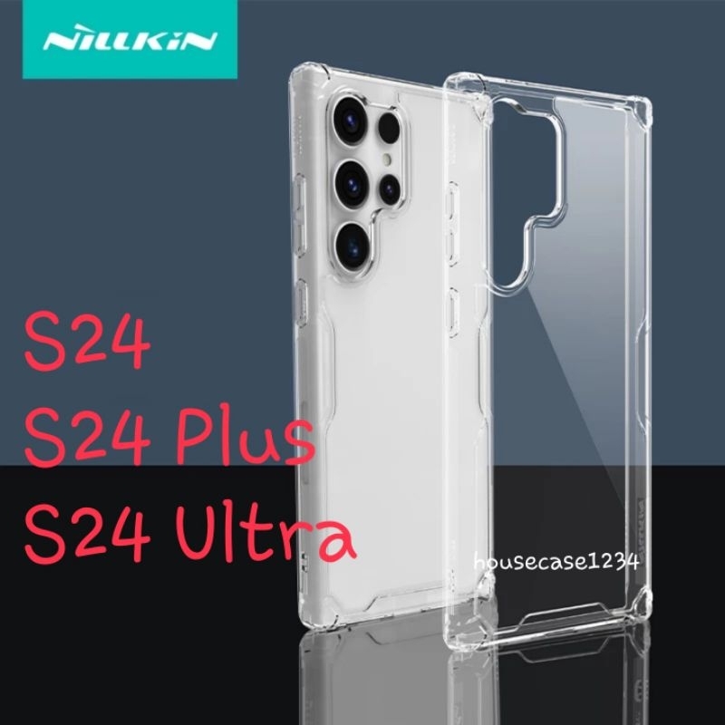 👍พร้อมส่งในไทย👍NILLKIN  แท้💯% เคสกันกระแทก รุ่น Nature TPU PRO Case For Galaxy S24/S24+/S24 Ultra/S2