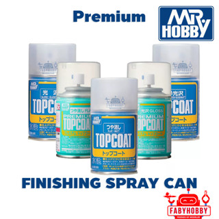 Premium TOP COAT เคลียร์แบบกระป๋อง Mr.HOBBY สำหรับงาน โมเดล …