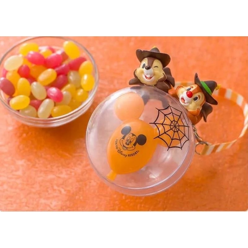 Limited Edition Chip Dale Souvenir Mini Snack Case Gummy Halloween Land Resort  เคสลูกอมชิพเดลฮาโลวี