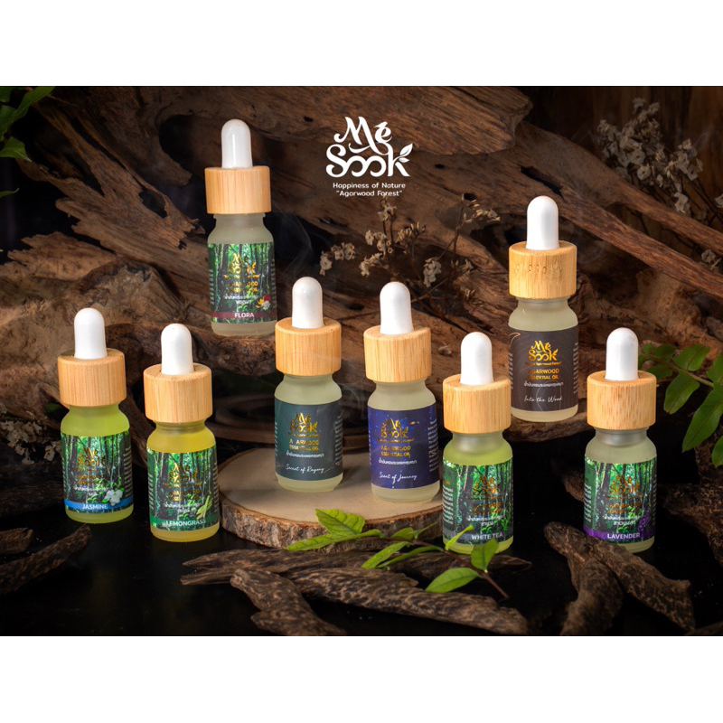 Essential Oil อโรม่าหอม ช่วยผ่อนคลาย ใช้หยดลงบนไม้หอมติดรถ