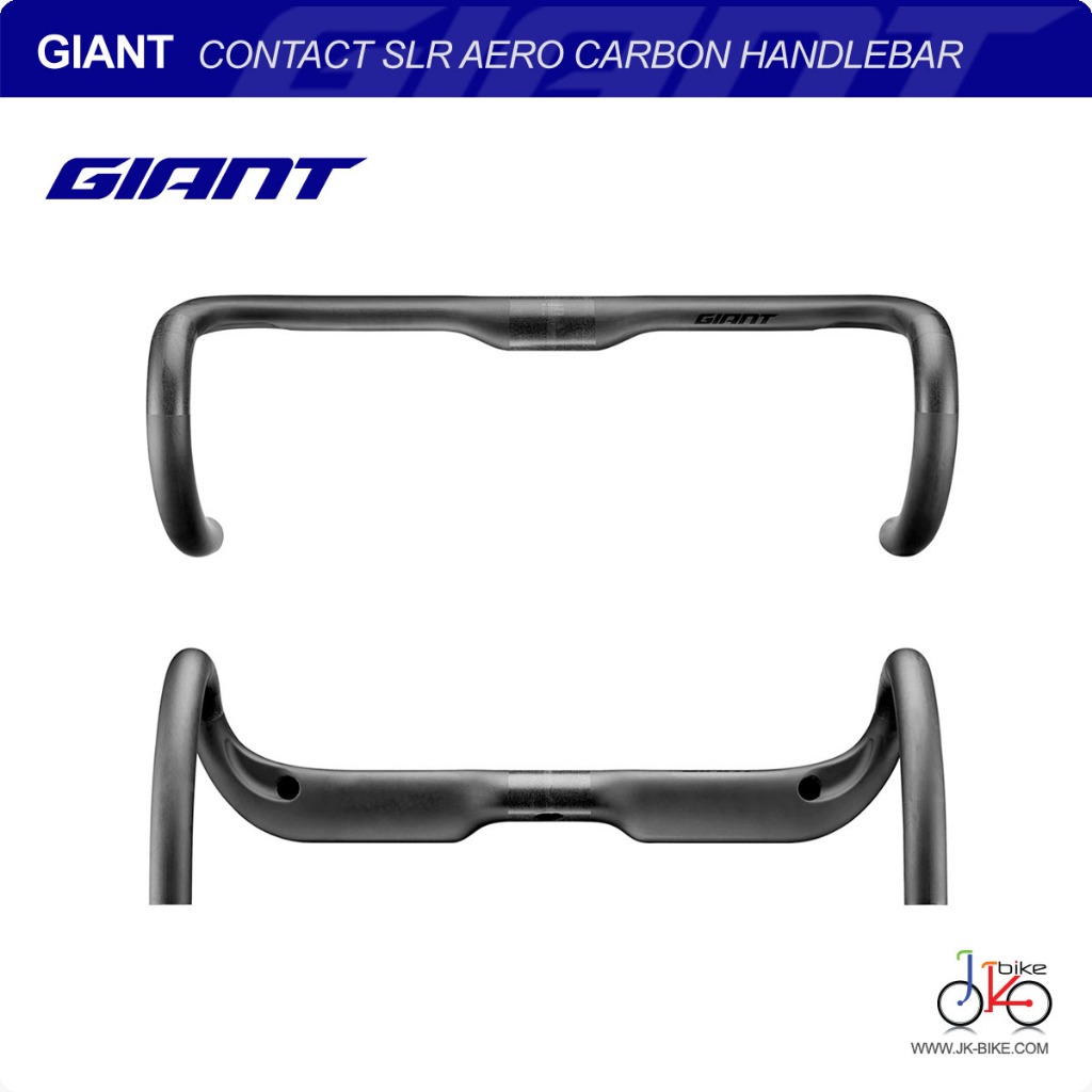 NEW! แฮนด์แอร์โรว์คาร์บอนจักรยานเสือหมอบ GIANT CONTACT SLR AERO CARBON HANDLEBAR FOR MY23 PROPEL