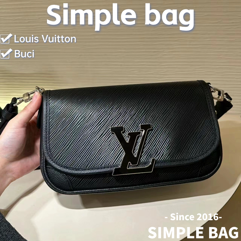 🍑หลุยส์วิตตอง Louis Vuitton Buci Shoulder bag LV กระเป๋า