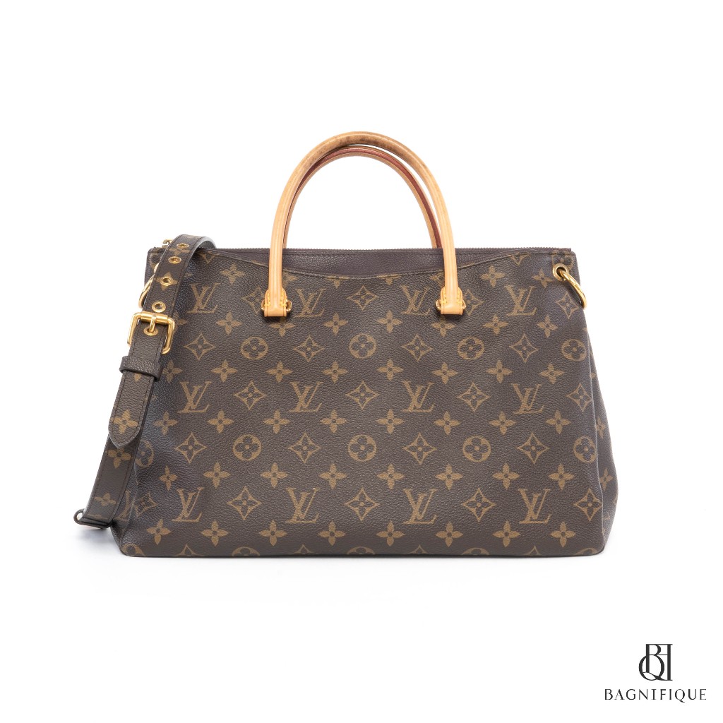 LV PALLAS BROWN MONOGRAM MONOGRAM CANVAS GHW