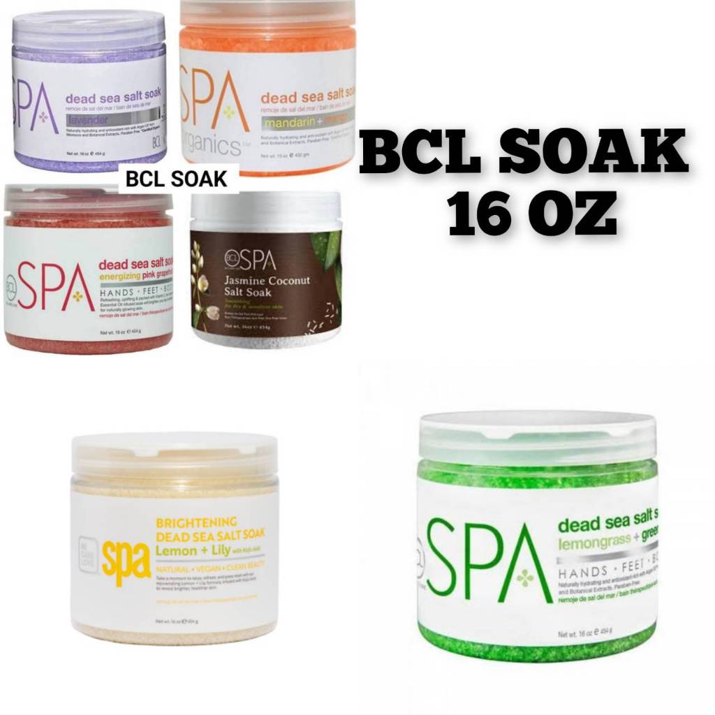 แยกขาย Salt Soak BCL Spa 16oz. 6กลิ่น เกลือแช่สำหรับทำสปา ของแท้นำเข้าจากUSA.🇺🇸พร้อมส่ง