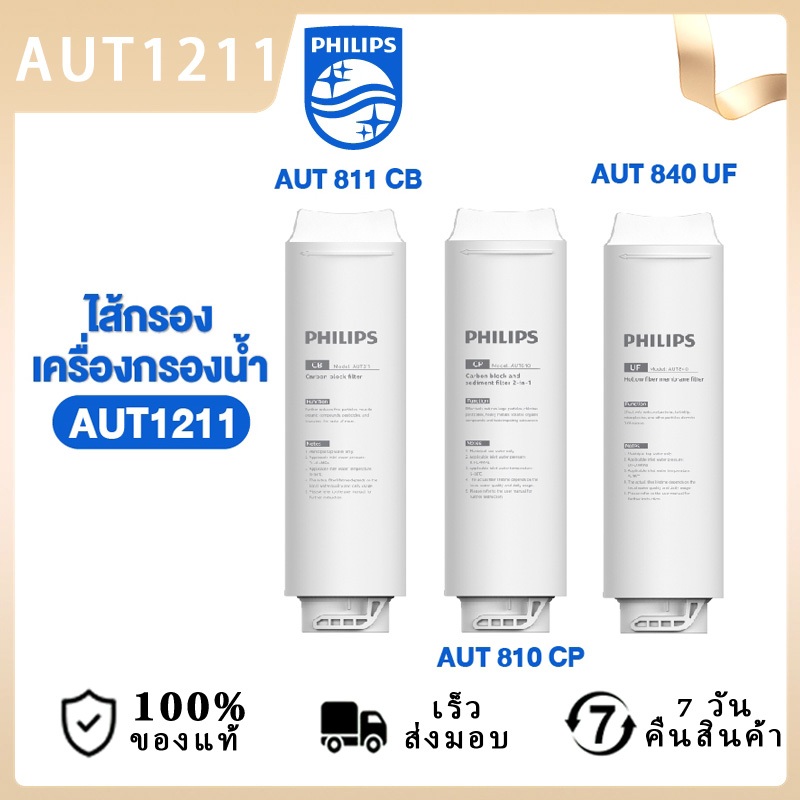 Philips AUT810CP Filter /AUT840UF Filter/AUT811CBไส้กรองน้ำเครื่องกรองน้ำ สำหรับเครื่องกรองน้ำรุ่นUF