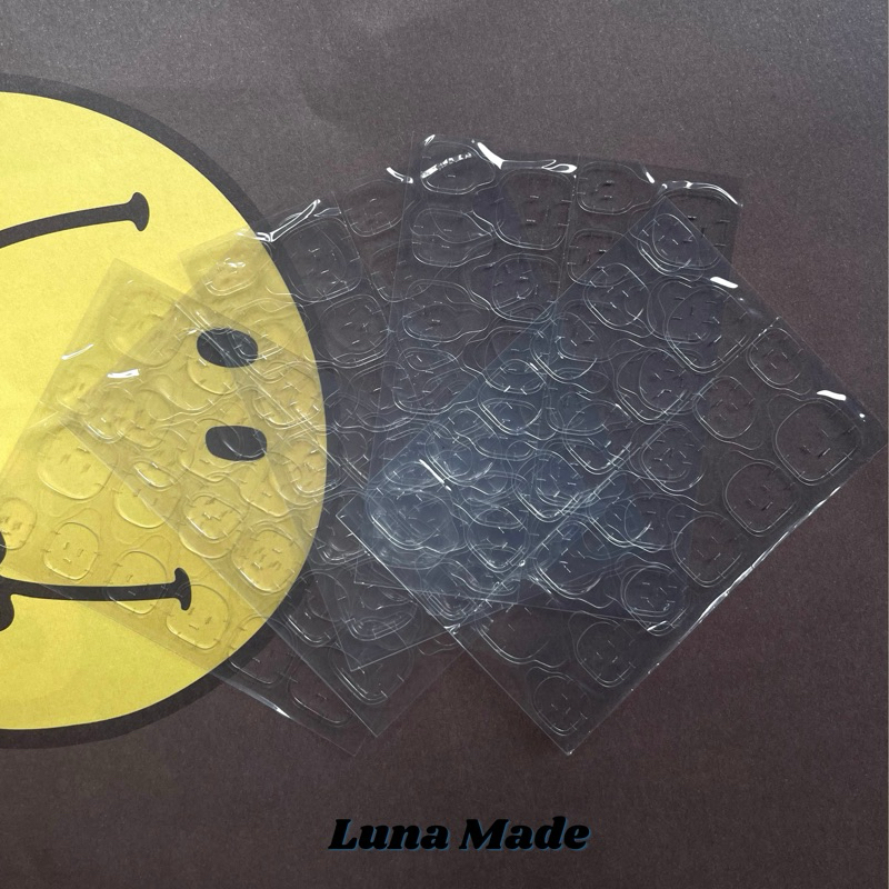 LUNAMADE 24 ชิ้น กาวซิลิโคนติดเล็บปลอม ไม่ทำให้หน้าเล็บเสีย