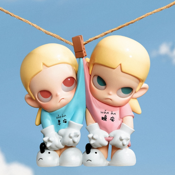 [ พร้อมส่ง ] เลือกตัว / สุ่ม POP MART Zsiga Twins Series Figures