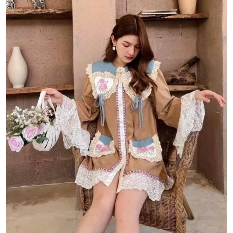 #BLT Brand #BLTมือ2 #เดรสblt Size M มือ2 สภาพใหม่