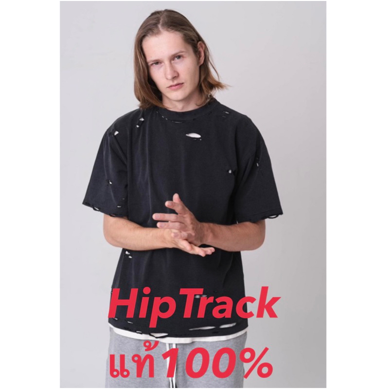 🔥SALE🔥 เสื้อยืดขาดเซอร์ Hiptrack รุ่น RIpped Tee