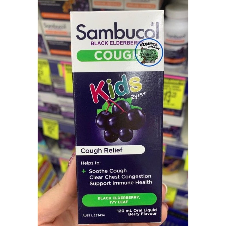 Sambucol kids Cough liquid
