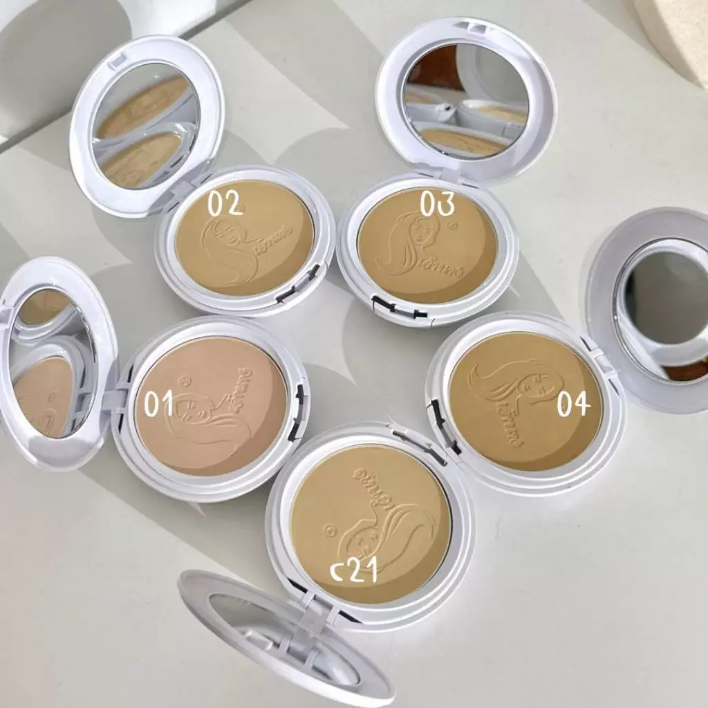 แป้งเจ้านาง 10ก. (แพคเกจใหม่) - Chaonang Perfect Bright UV 2-way Powder Foundation 10g. thumbnail 6
