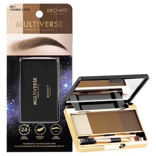 BROWIT Multiverse Eyebrow Palette บราวอิท พาเลทเขียนคิ้วชนิดฝุ่น แบบ 4 IN 1