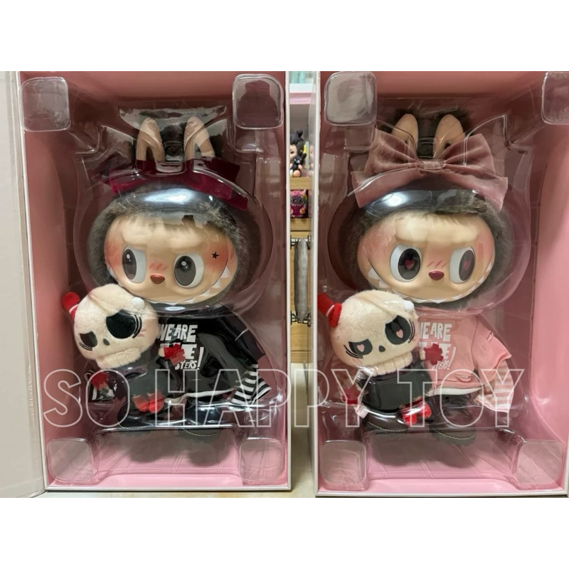 พร้อมส่ง🇹🇭 แท้💯 POP MART Labubu The Monsters Catch Me If You Like Me (แดง/ชมพู)