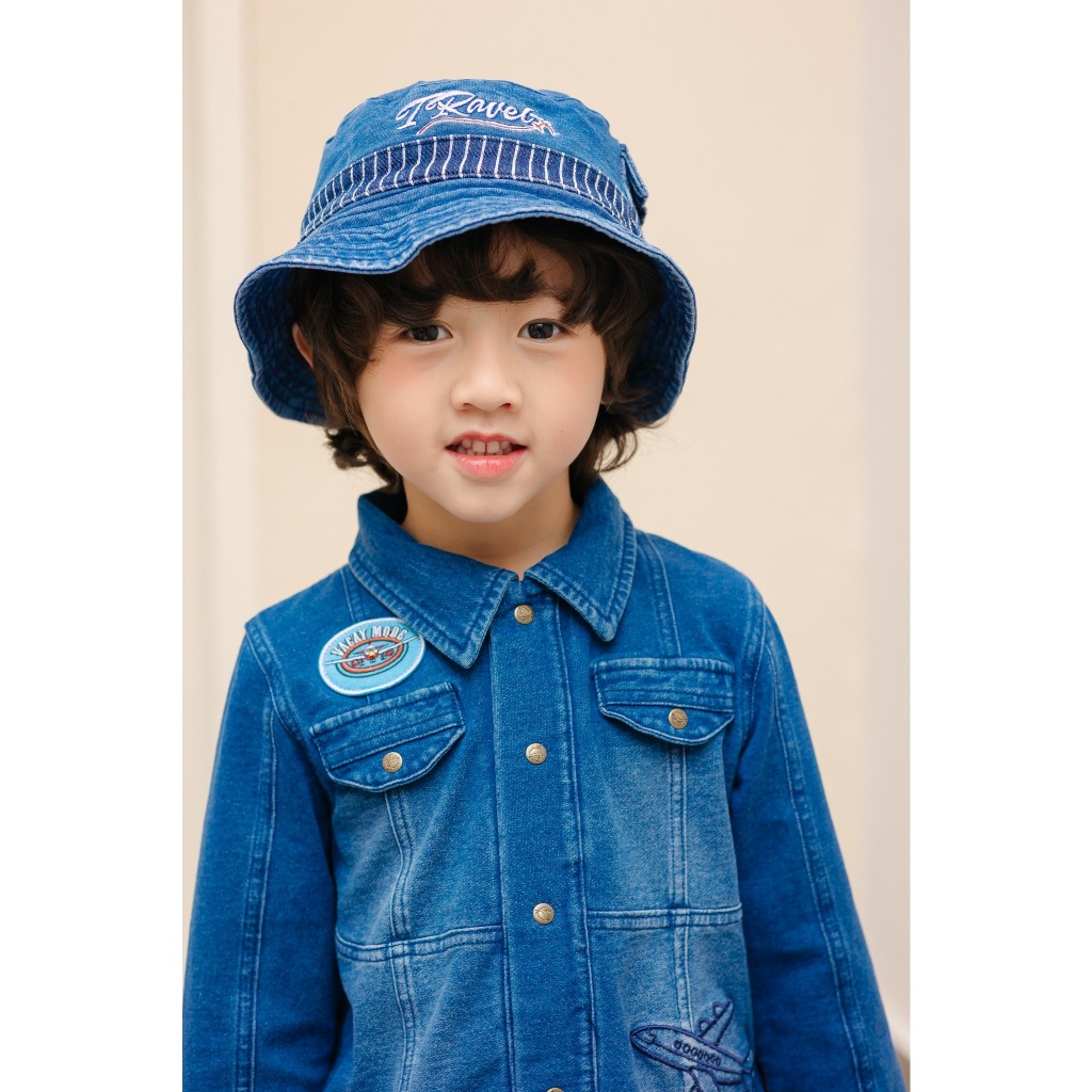 TW Baby หมวกยีนส์เด็ก ทรง Bucket - Denim Hat