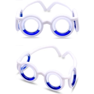 Anti- Motion Sickness Glasses Airsick Sickness Nausea Relief Lensless Glass แว่นตา 3D ป้องกันการป่วย