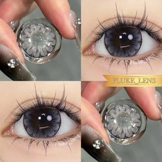 คอนแทคเลนส์ ลายดอกไม้ 🌸 Selena 🌸 (ขนาดกลาง) ค่าอมน้ำ60%💧 ใส่…