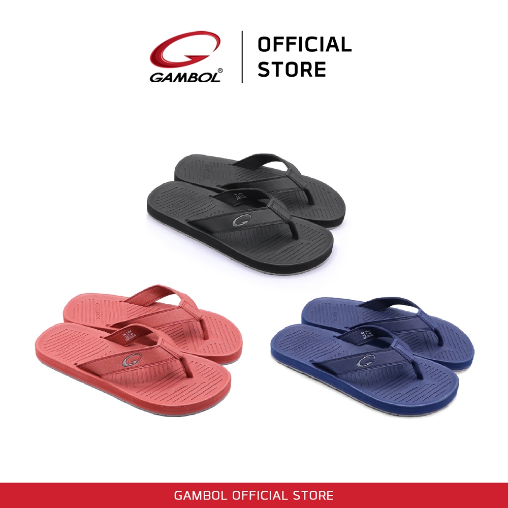 GAMBOL แกมโบล รองเท้าแตะสวมชาย รุ่น GM11431 Size 40-44