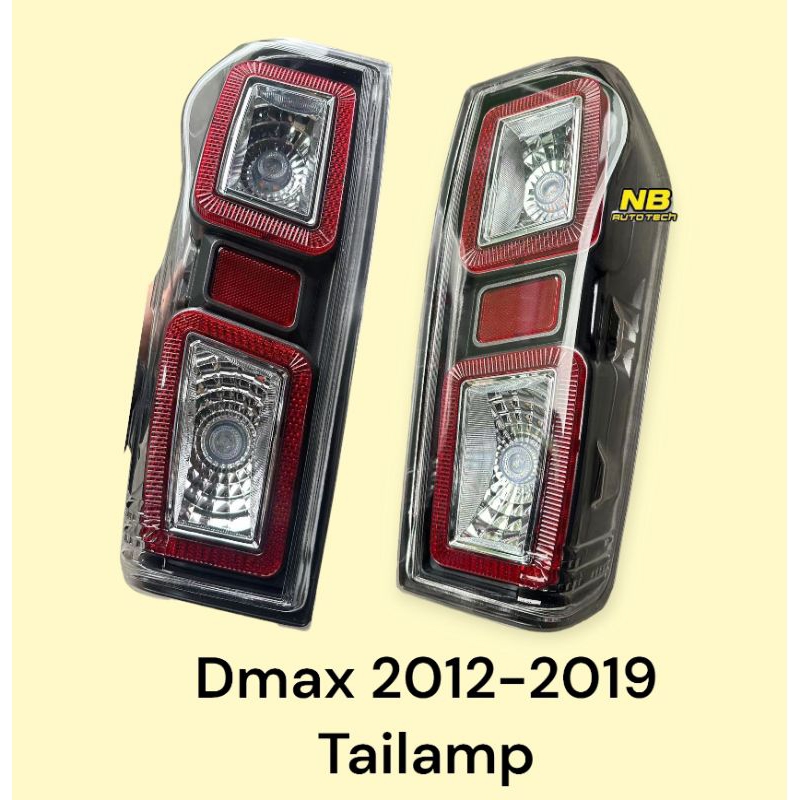 ไฟท้าย dmax 2012 2014 2016 2018 LED ลายใหม่ ปี2020