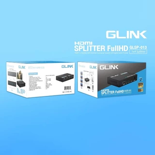 Glink GLSP-013 HDMI Splitter 1 out 4 กล่องแปลงสัญญาณภาพ สำหรับแยกจอ ของแท้ ประกันศูนย์ 1ปี