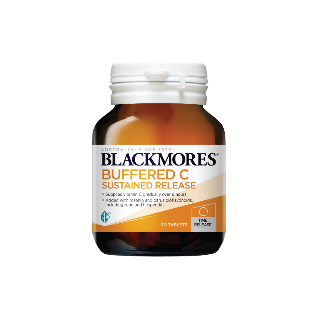 Blackmores Buffered C 30 เม็ด วิตามินซี 500 mg.