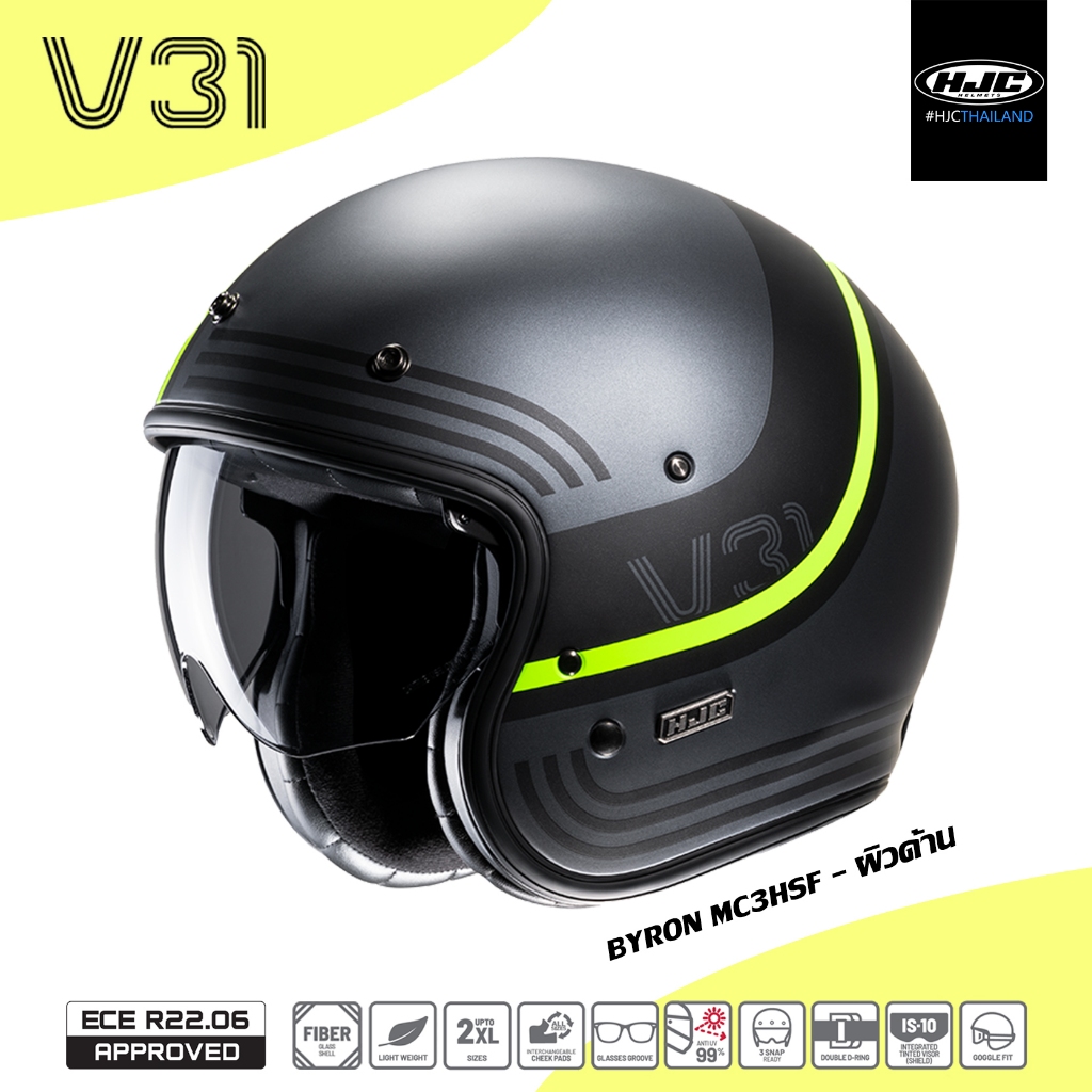 ลายใหม่ HJC V31 MC3HSF