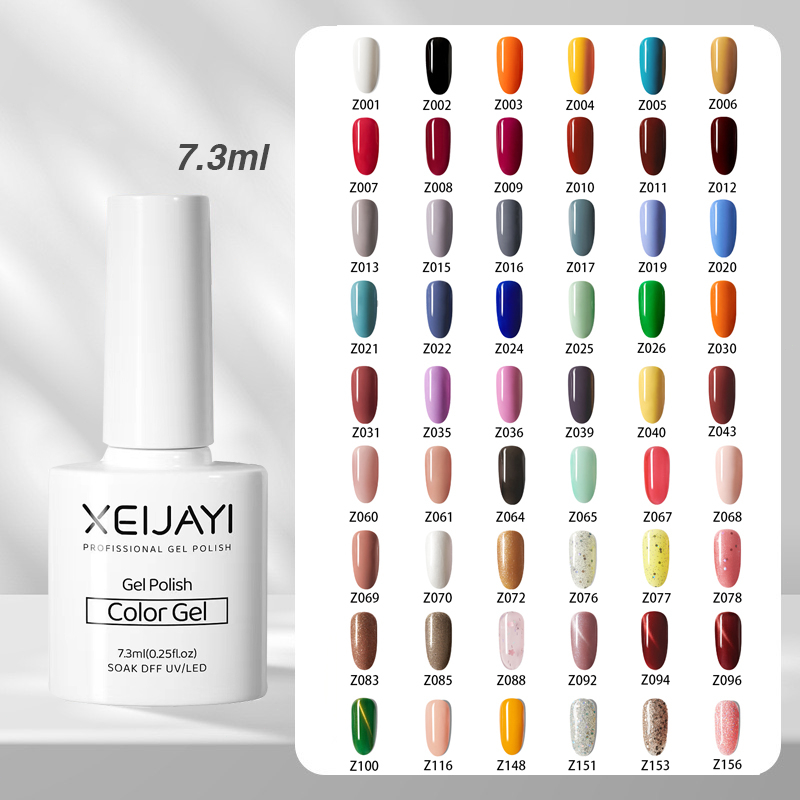 Nail.Magic ยาทาเล็บเจล สีเจลทาเล็บ 60สี สีทาเล็บเจล UV/Gel สีเจลทาเล็บ ติดทนนาน เม็ดสีแน่น สีนู๊ด ไม่หลุด พร้อมส่ง 7.3ML