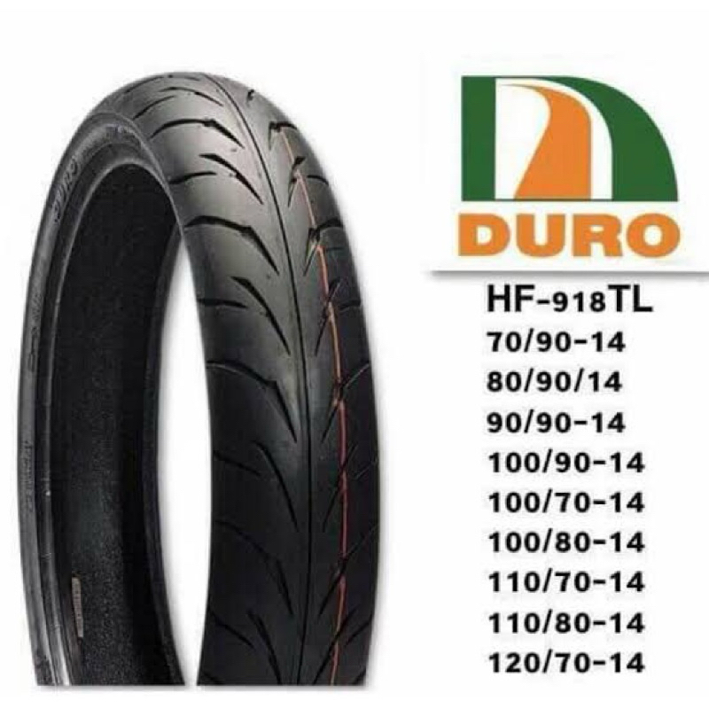 Duro tire ยางรถมอเตอร์ไซค์ ยางPCX 100/90-14 140/70-14