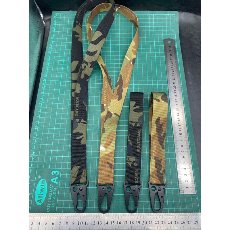 สายคล้องอุปกรณ์ต่างๆ มี2แบบ คล้องมือยาว21cm. คล้องคอยาว 46cm.ตะขอเกี่ยวโลหะ