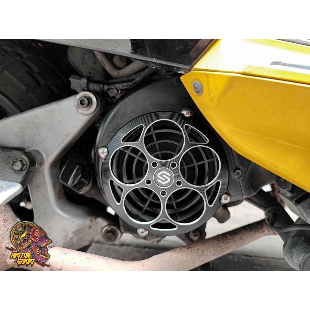 Solitec ครอบใบพัดลายลูกโม่ New Lambretta สำหรับรุ่น V125/V200 ติดตั้งง่าย!!